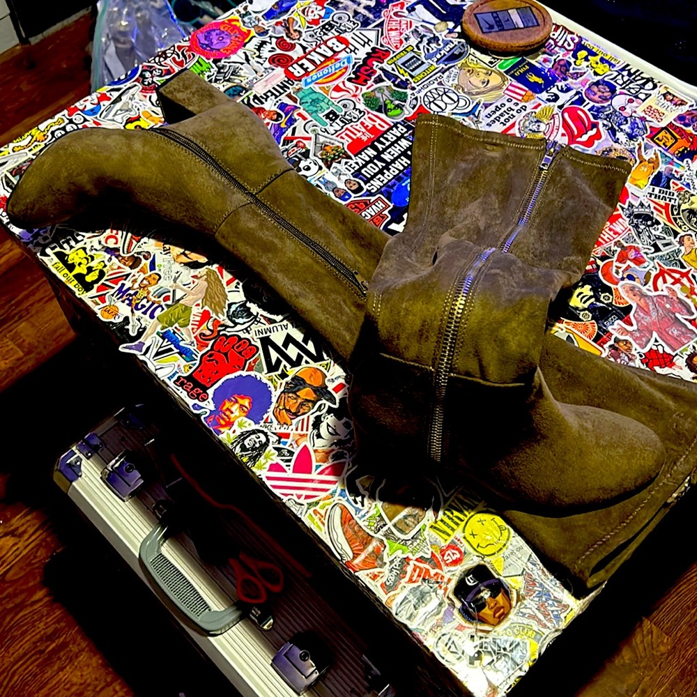 Thigh high boots